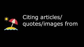 nXr.iCite supports citation based on quotes and images besides article titles