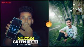 Adobe Lightroom Cinematic Moody Green Tone Complete Retouching Tutorial - Mazhar Pictures