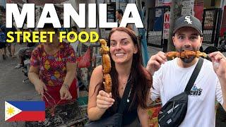 Eating the BEST street food in Manila 
