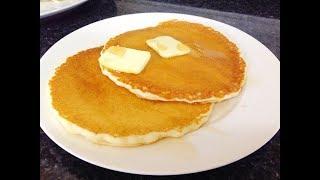 Pancakes Recipe - Light and Fluffy Pancakes by (HUMA IN THE KITCHEN)