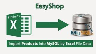 #2 EasyShop | Import Excel Data into MySQL | Excel File Data | Shopping cart in Laravel 5.3 Tutorial