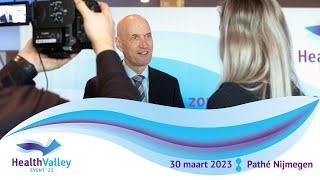 Ernst Kuipers (minister van Volksgezondheid, Welzijn en Sport) bezoekt Health Valley Event 2023