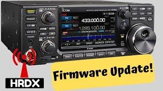 How to Update Firmware on the Icom IC 9700