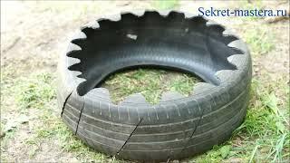 Charming DIY Idea How to Reuse Old Tires