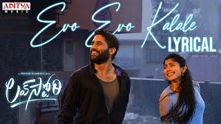 Evo Evo Kalale Lyrical |  Lovestory Songs | Naga Chaitanya | Sai Pallavi | Sekhar Kammula | Pawan Ch