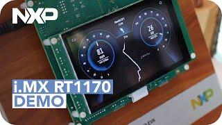 MCU Minutes | i.MX RT1170 e-Car Cluster Demo using Embedded Wizard GUI Technology