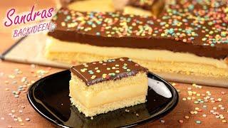 Pudding cake with chocolate icing | The perfect Boston Cream Pie recipe