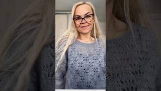 Джемпер Анаэль спицами, МК на моем сайте
