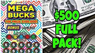 MEGA BUCKS MD LOTTERY SCRATCH OFF TICKETS | ENTIRE PACK #scratchers #lottery