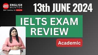 IELTS Exam Review 13th June 2024