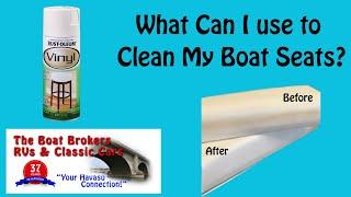 What Can I Use to Clean My Boat Seats?