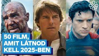 TOPLISTA: 50 film, amit látnod kell 2025-ben!