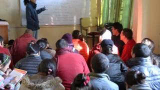 Volunteering for Tibetan refugees to  teach English at Lha