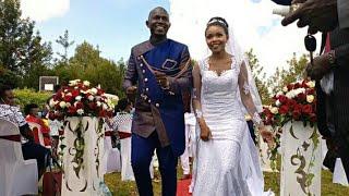 Kajim Gukena Fm weds Silvana in A Beautiful wedding.