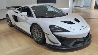 McLaren 570S GT4 race car first look review - English