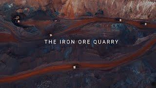 The iron ore quarry