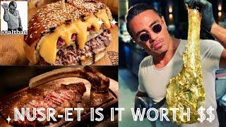 World Famous Nusr-Et Steakhouse in Istanbul I SaltBae I Turkey I Food Review I Is it worth the money