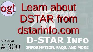 Discover DSTAR at dstarinfo.com (#300)