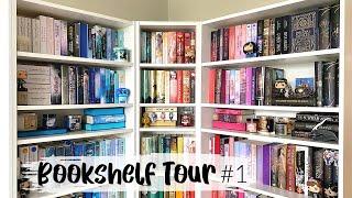 BOOKSHELF TOUR #1 - ausführliche Tour durch mein Bücherregal I reading with Maren