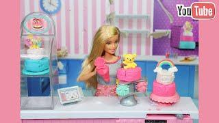 Unboxing the Barbie Cake Decorating Playset! | Barbies Awesome World