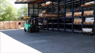 Decking Rack at Distribution Center