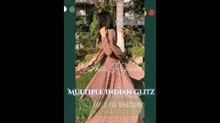 @Multiple Indian Glitz ️ Fashion & Beauty_OS #ladyfashion #onlineshopping