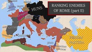 Ranking Enemies of the Roman Empire (part II)