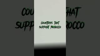 Countries that love Morocco  #shorts #short #viral #followme #attitude