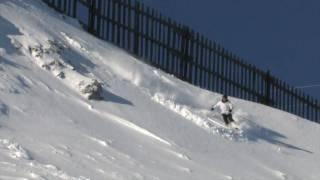 Avalanche, The emergence of an avalanche / Lawinenabgang, Schneebrett, Österreich