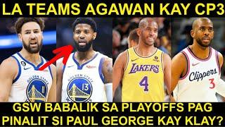 Paul George PAMALIT kay Klay ng GSW | Lakers at Clippers INTERESADO kay Chris Paul