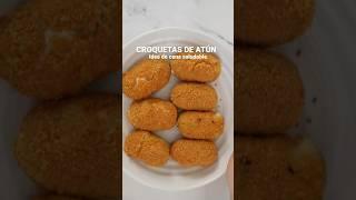 Croquetas de atún saludables #recetasfaciles #recetassaludables