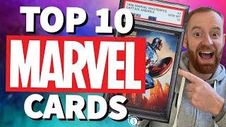 Top 10 Marvel Card Sales - What is HOT? 1996 Marvel Masterpieces Trends