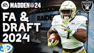 Komplette Offseason und Draft 2024 | Madden 24 Raiders Franchise 1
