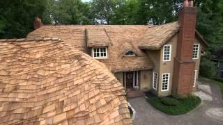 Steam Bent Cedar Roof by the ShakeGuys