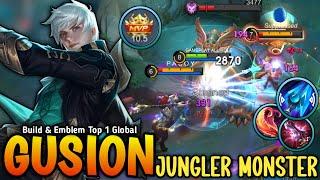 Gusion Hight Damage Build To Beat Meta Hero (100% ONE SHOT COMBO) - Build Top 1 Global Gusion