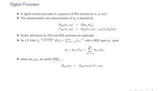 Discrete-time Random Processes