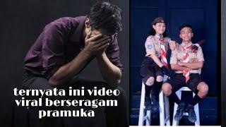 Video viral di media sosial baru baru ini |   Skandal Ranjang berseragam pramuka !!