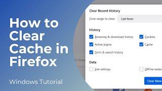 How to Clear Cache in Firefox | Delete Browser Cache