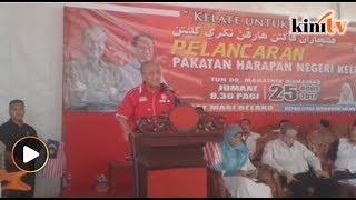 Janji 'Pakatan Rakyat'? Tun M tersasul di Kelantan