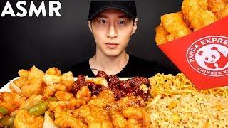 ASMR CHINESE FOOD PANDA EXPRESS MUKBANG (No Talking) EATING SOUNDS | Zach Choi ASMR