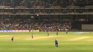 Final ball of the match pune vs mumbai