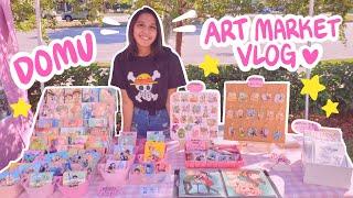 Art Market Vlog  DOMU Mini Market Tuesday