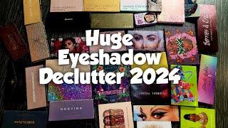 My Biggest Eyeshadow Declutter 2024