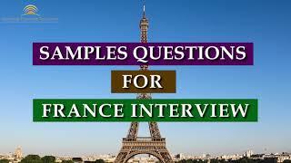 Sample Interview Questions for France University application | Study in France