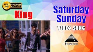 Saturday Sunday HD Video Song | King | Vikram | Sneha | Pyramid Audio