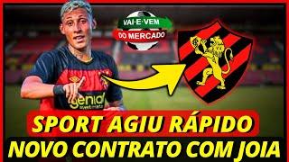 Nos Planos de Soso! Sport Amplia Contrato De Atacante Integrado ao Profissional! Notícias do Sport