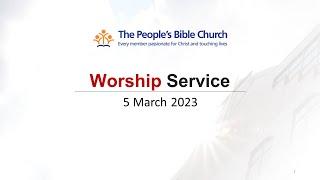 TPBC Worship Service (5 March 2023)