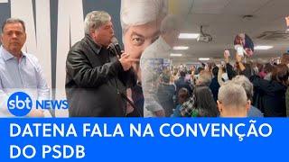 Datena fala em convenção tumultuada do PSDB