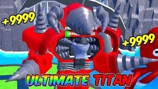 ULTIMATE UPGRADED TITAN DRILL MAN HAS INFINITE POWER in Toilet Tower Defense