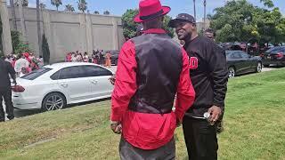 The Funeral for Big Stretch from Crenshaw Mawfia.. Rest Well Eddie Green